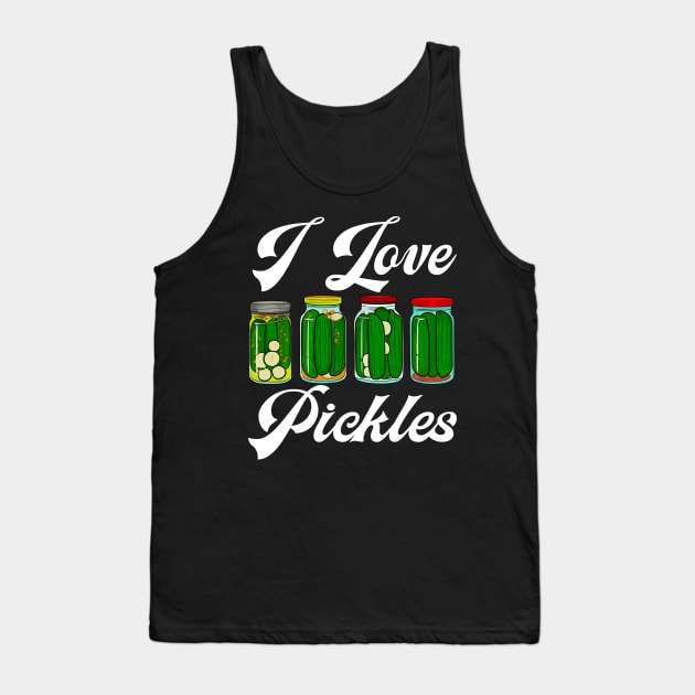 Pickle Lover Tank Top by Outrageous Flavors